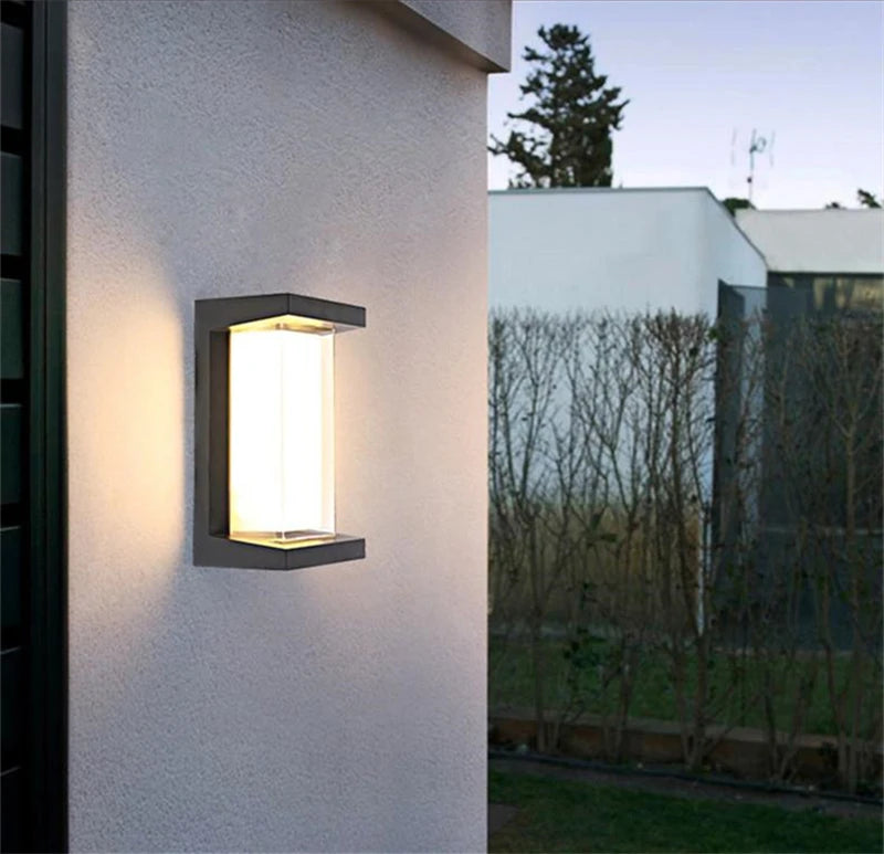 WIFI Outdoor LED Wall Lamp - Waterproof - APP - RGB Dimming