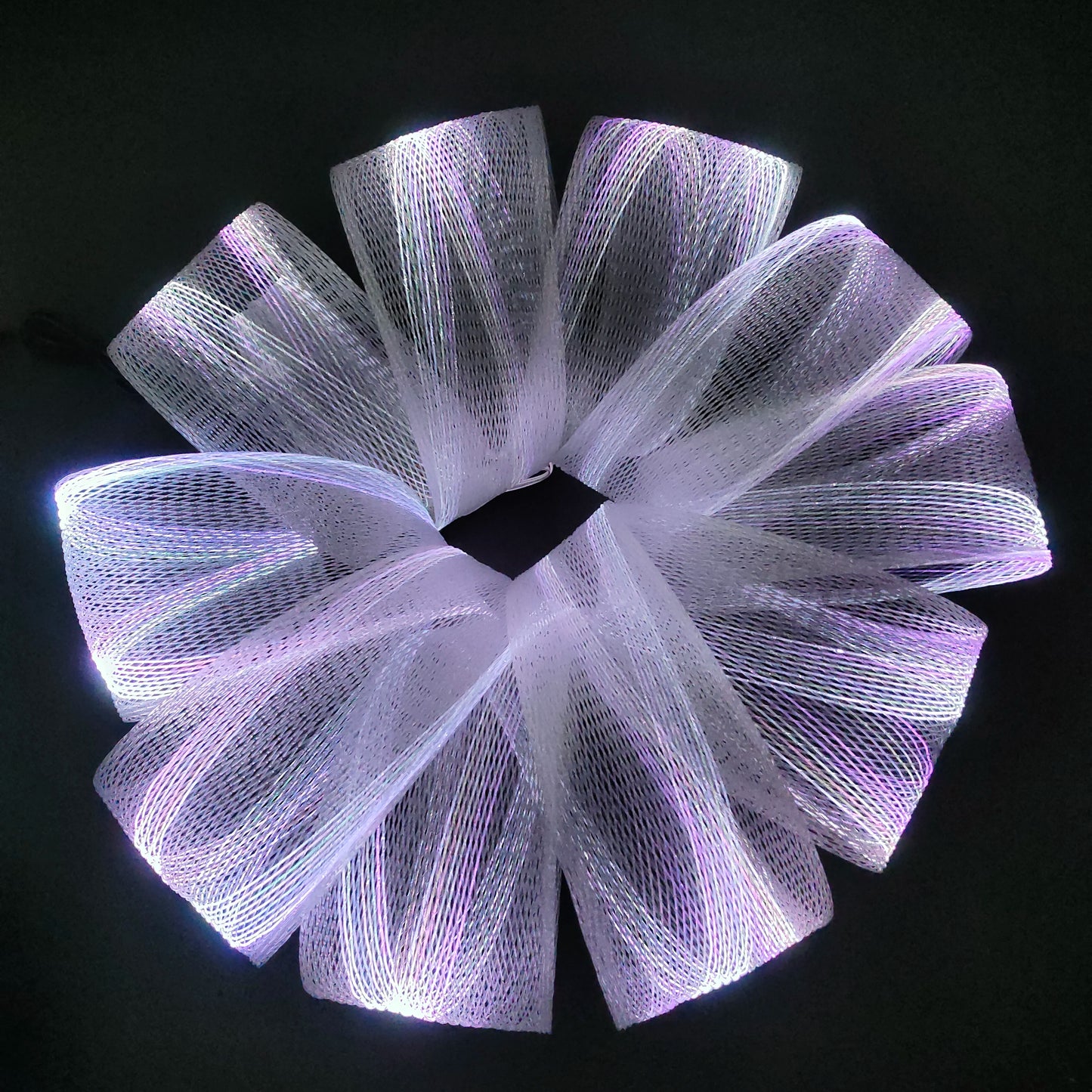 LED Fiber Optic Mesh Lights