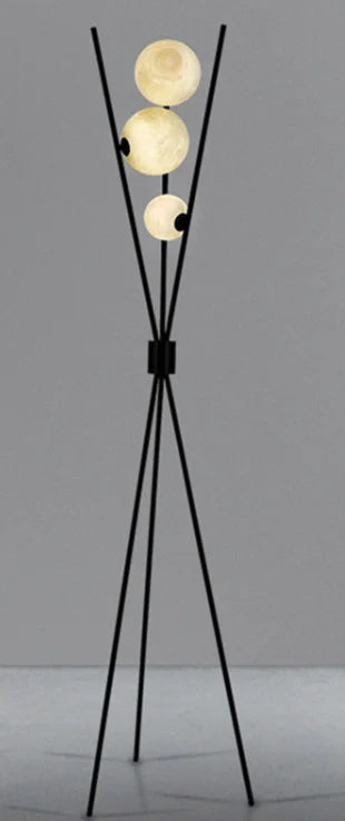 Moon Iron Tripod Floor Lamps
