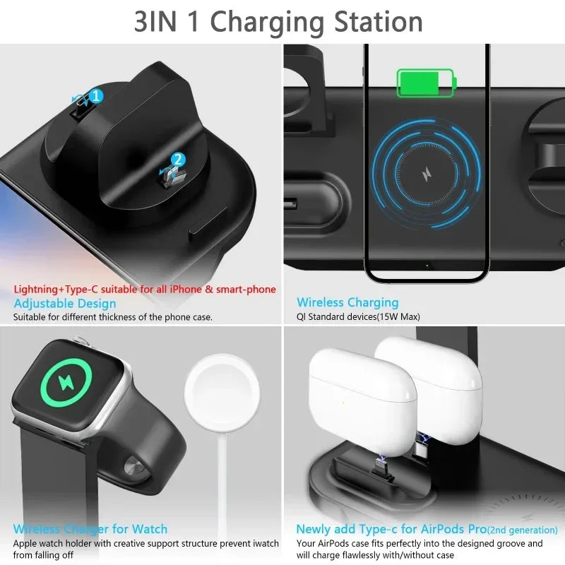 6 in 1 Wireless Charger - iPhone