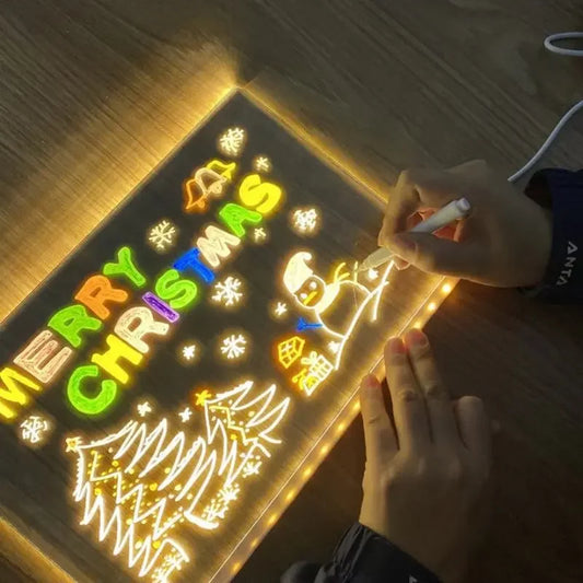 Led Children Drawing Board Erasable