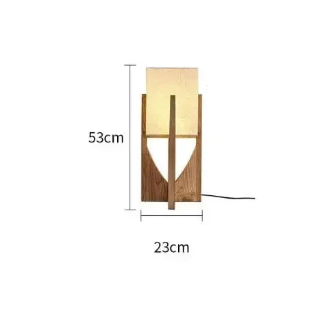 Nordic Designer Floor Lamps Solid Wooden