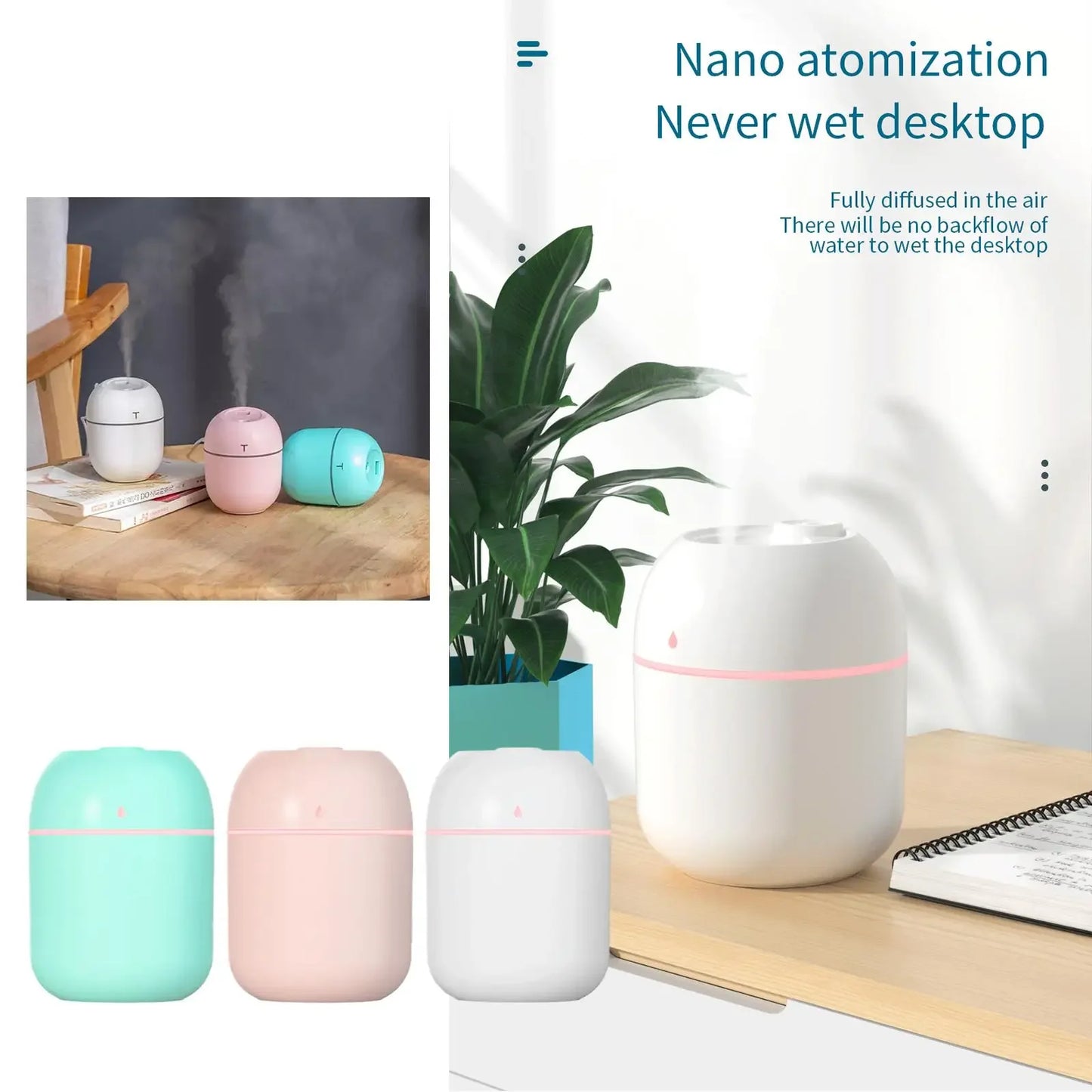 USB Aroma Diffuser 220ml