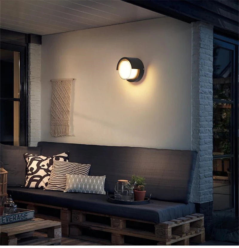 WIFI Outdoor LED Wall Lamp - Waterproof - APP - RGB Dimming