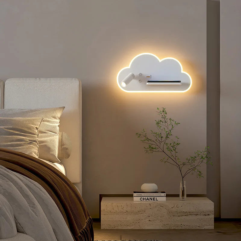 Multifunction Wireless Charging - LED Bed Lamp