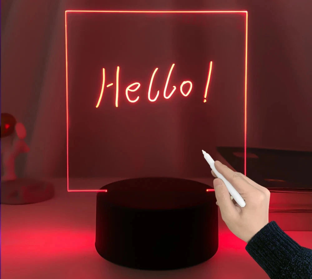 Led Writing Board with Mark Pen