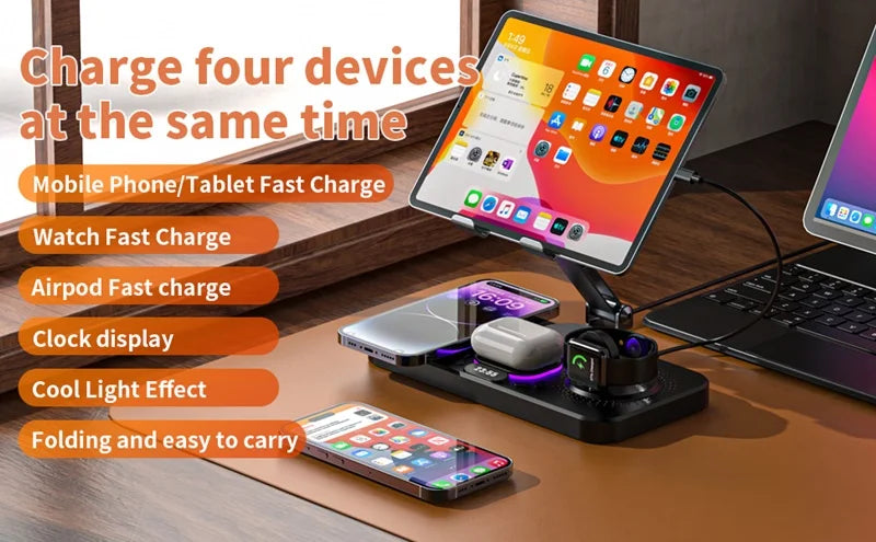 6 IN 1 Wireless Charger for Iphone