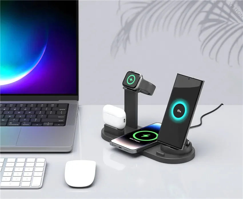 30W 7 in 1 Wireless Charger For iPhone