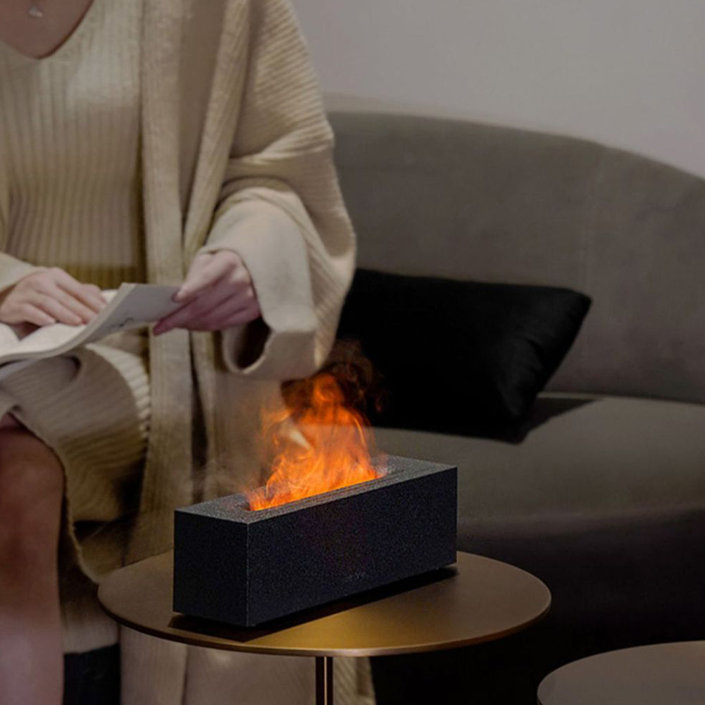 Simulation Flame Aroma Diffuser - Decorative Light