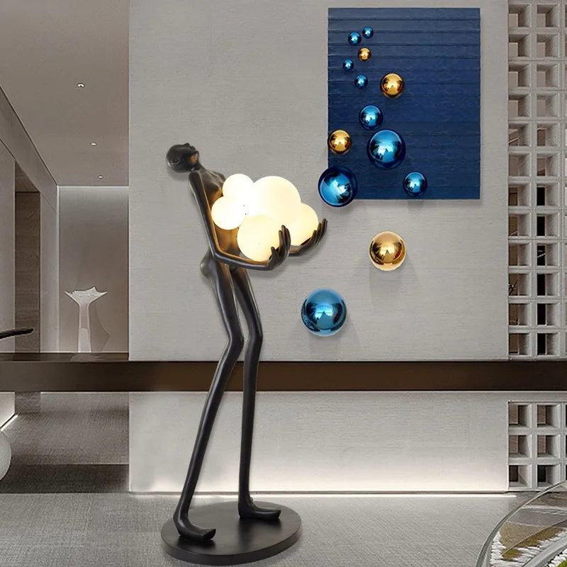 Decorative Floor Lamp Sculpture