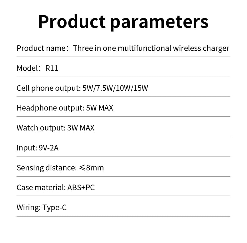 5IN1 Alarm Clock Wireless Charger for Iphone 15 14 13 12 11 Pro Max XS