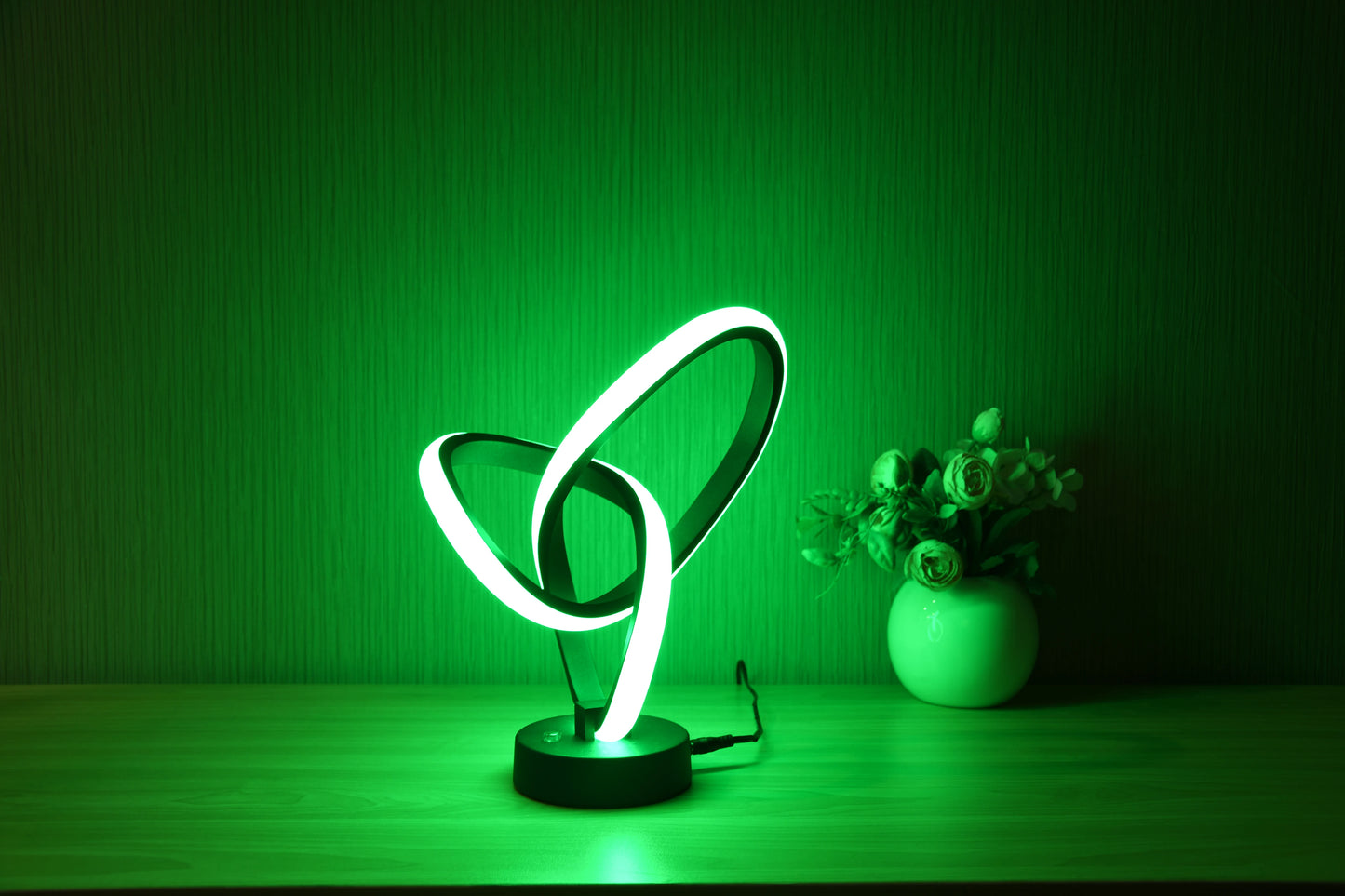 Modern LED Spiral Table Lamp