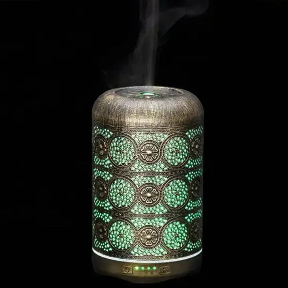 Metal Aromatherapy Machine - 7 Colors Night Light