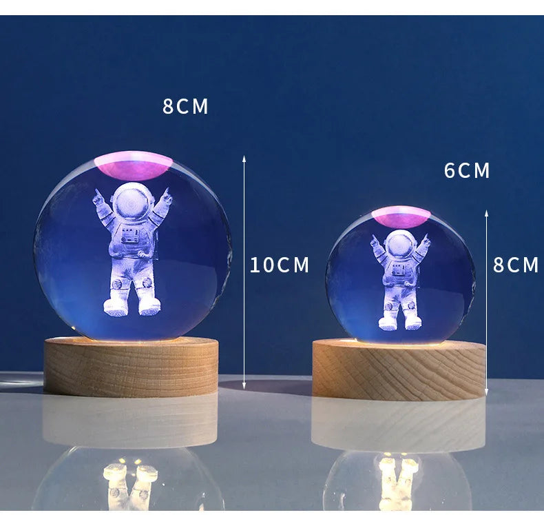 Night Light || Crystal Globe || D2