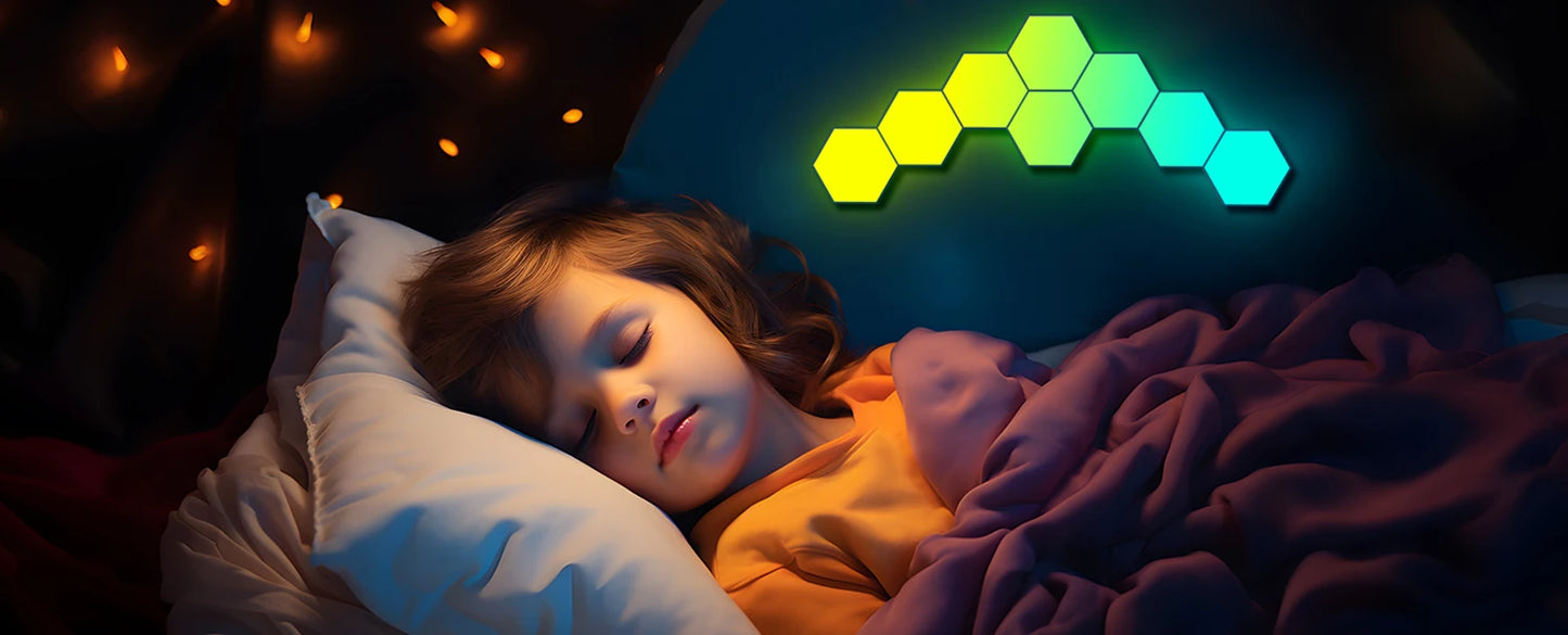 Hexagon Lights - RGB Panel - Smart APP - Music Sync