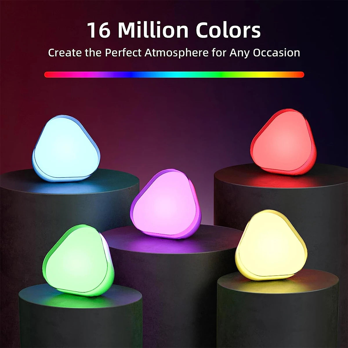 LED RGB Dimmable Night Light - Music Sync