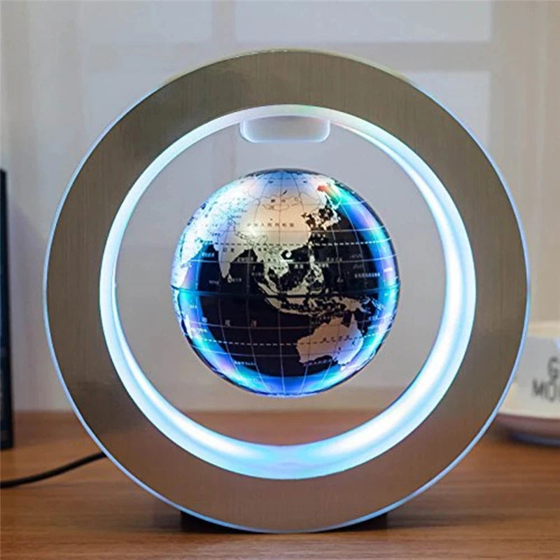 Magnetic Levitation Globe With LED || D6