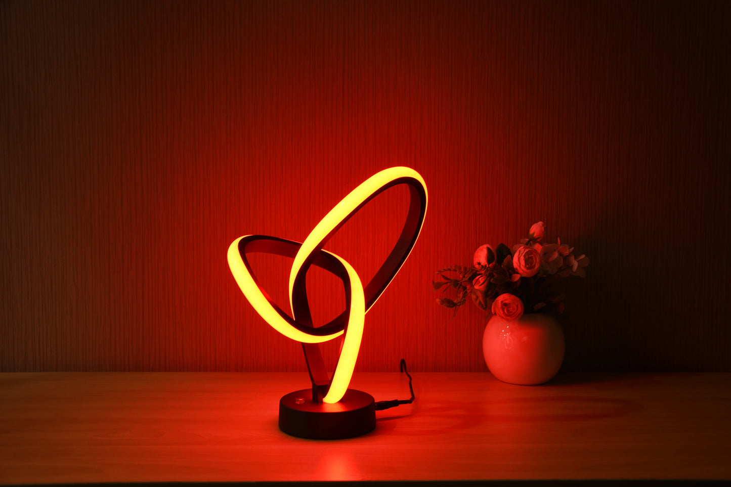 Modern LED Spiral Table Lamp