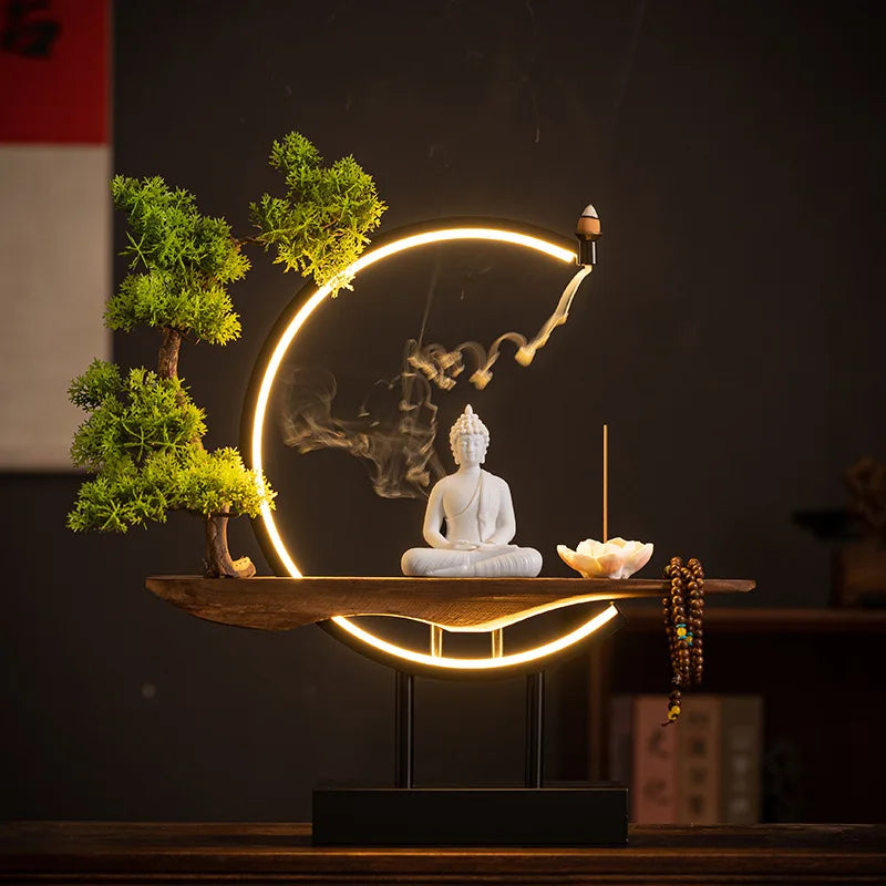 Buddha Statue - Ring Light