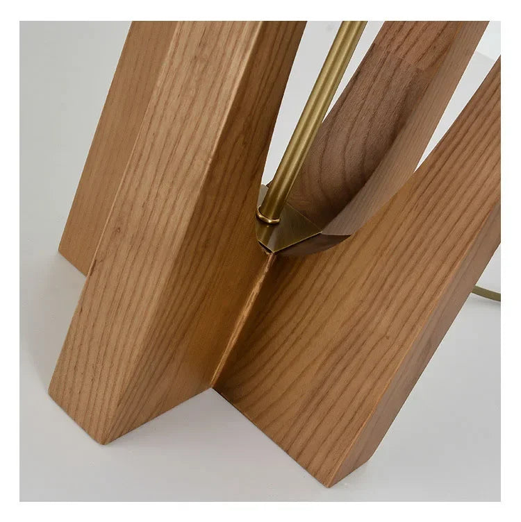Nordic Designer Floor Lamps Solid Wooden