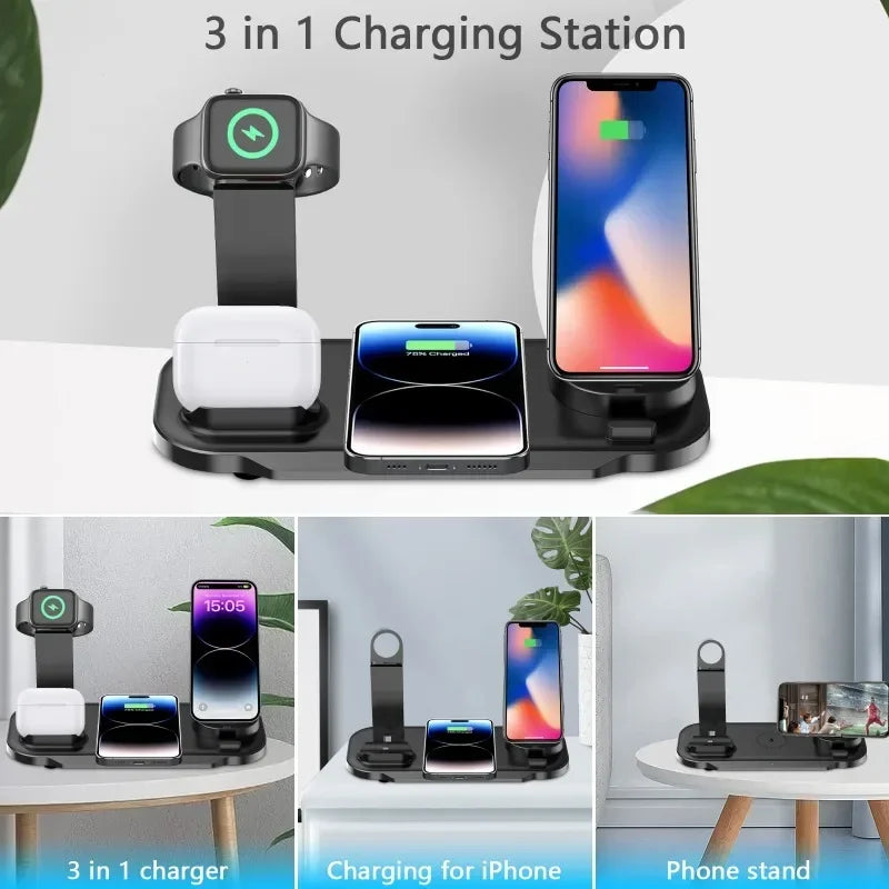 6 in 1 Wireless Charger - iPhone