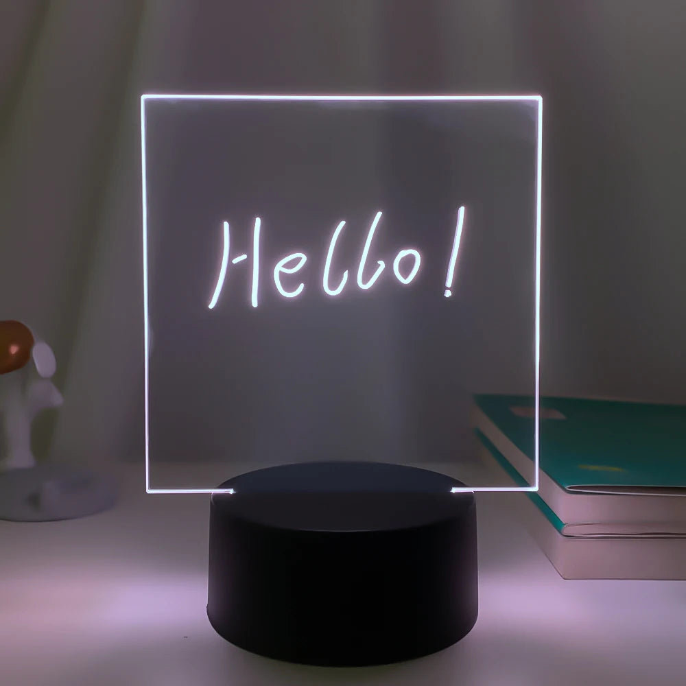 Led Writing Board with Mark Pen