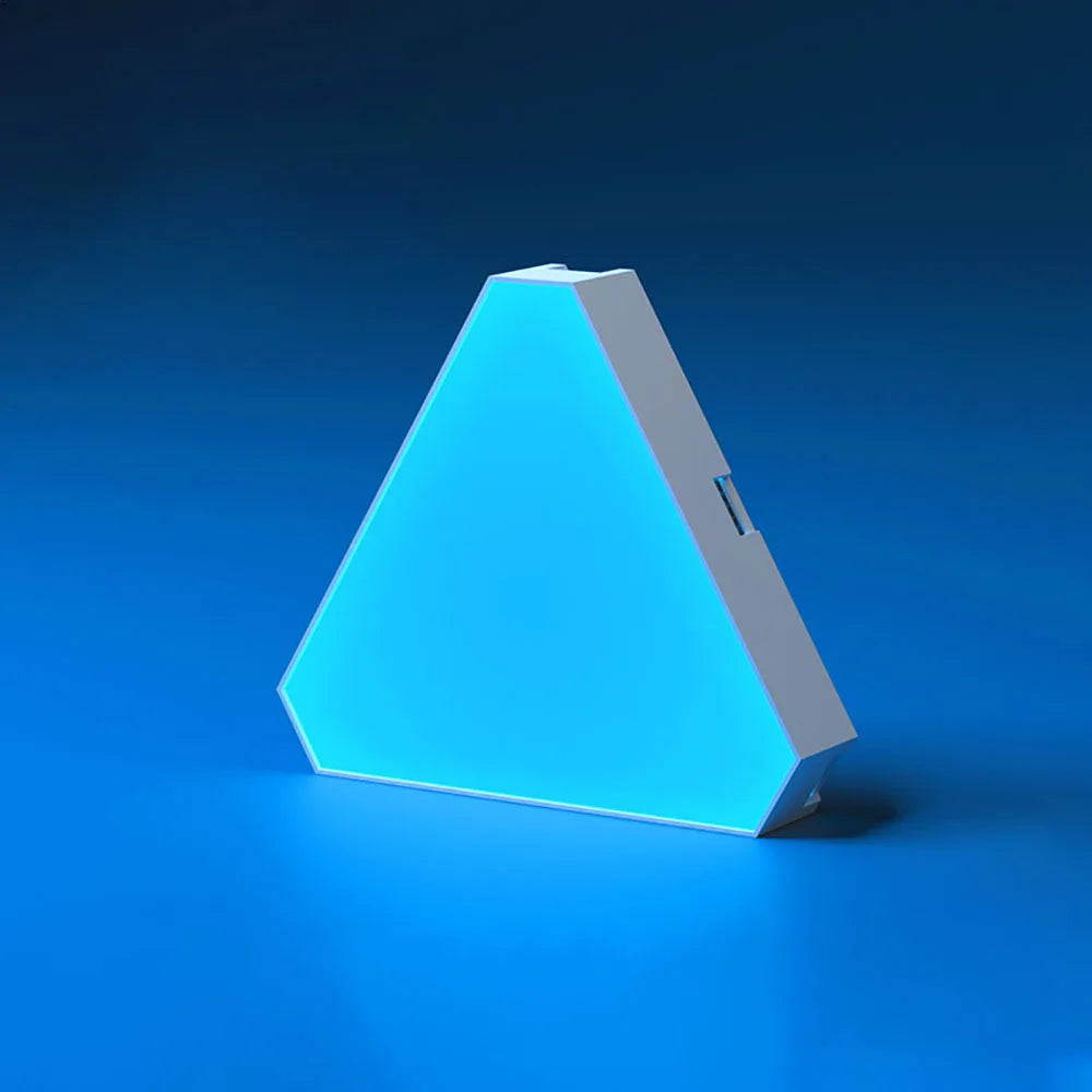 LED Triangular Quantum Lamp- RGB - Rhythm Background Light