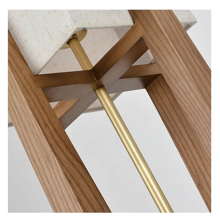 Nordic Designer Floor Lamps Solid Wooden