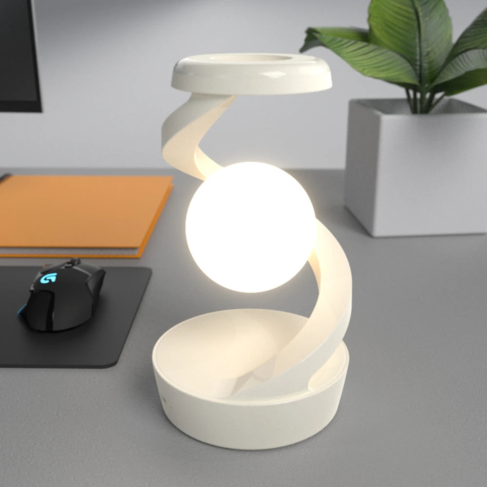 Creative Table Lamp with 15W Wireless Charger