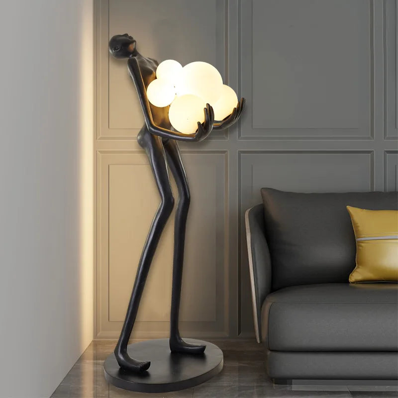 Decorative Floor Lamp Sculpture