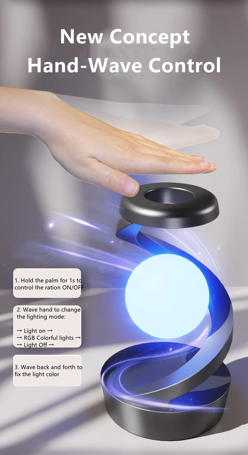 Creative Table Lamp with 15W Wireless Charger