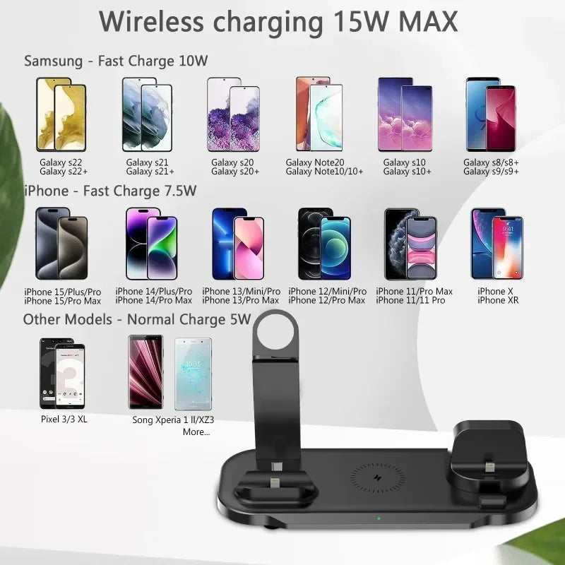 6 in 1 Wireless Charger - iPhone