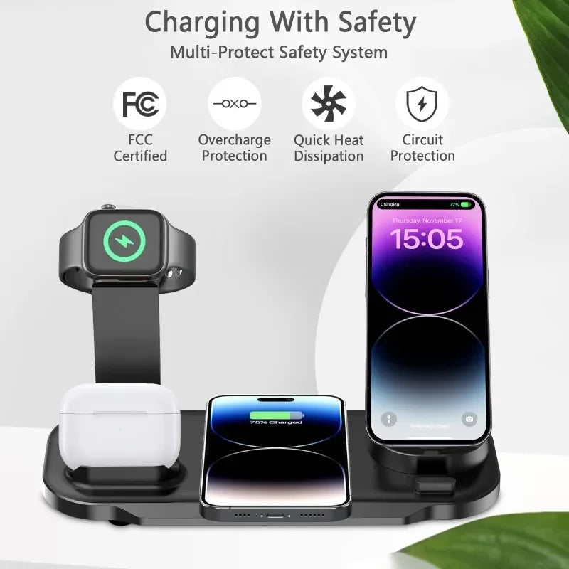 6 in 1 Wireless Charger - iPhone