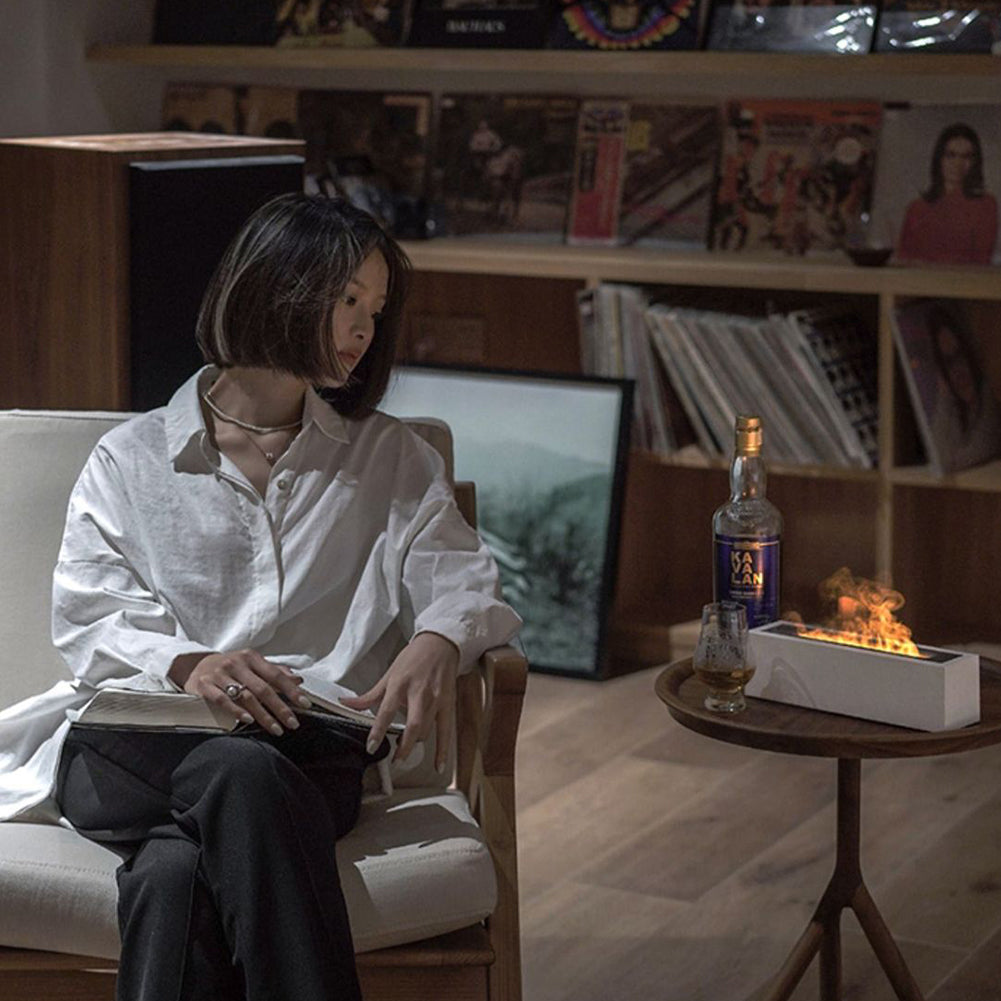 Simulation Flame Aroma Diffuser - Decorative Light