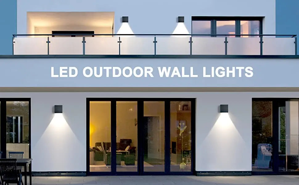 Outdoor LED Wall Lamp - Smart Life APP - Alexa - Google Home