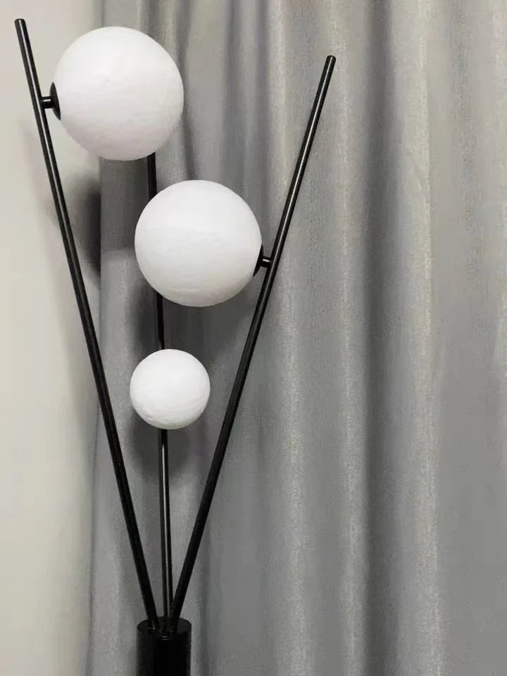 Moon Iron Tripod Floor Lamps