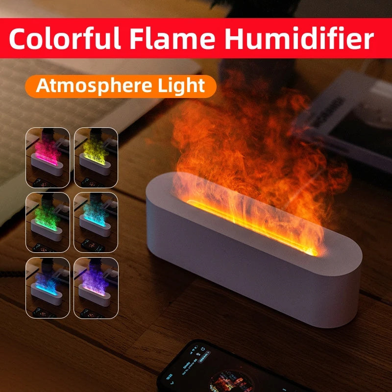 Aromatherapy || Flame Aroma Diffuser || Cool Mist Maker