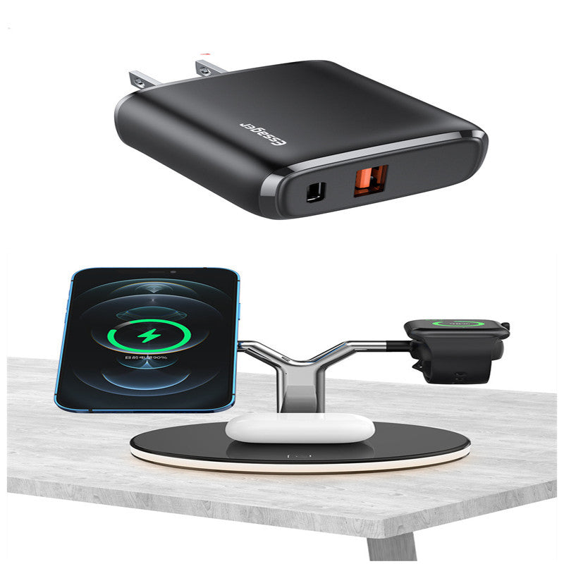 Wireless Charger || Multifunctional || Magnetic || Stand