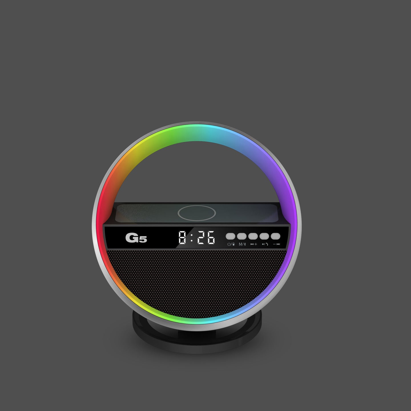 Night Light || Wireless Charger || Bluetooth Speaker || Multifunction G