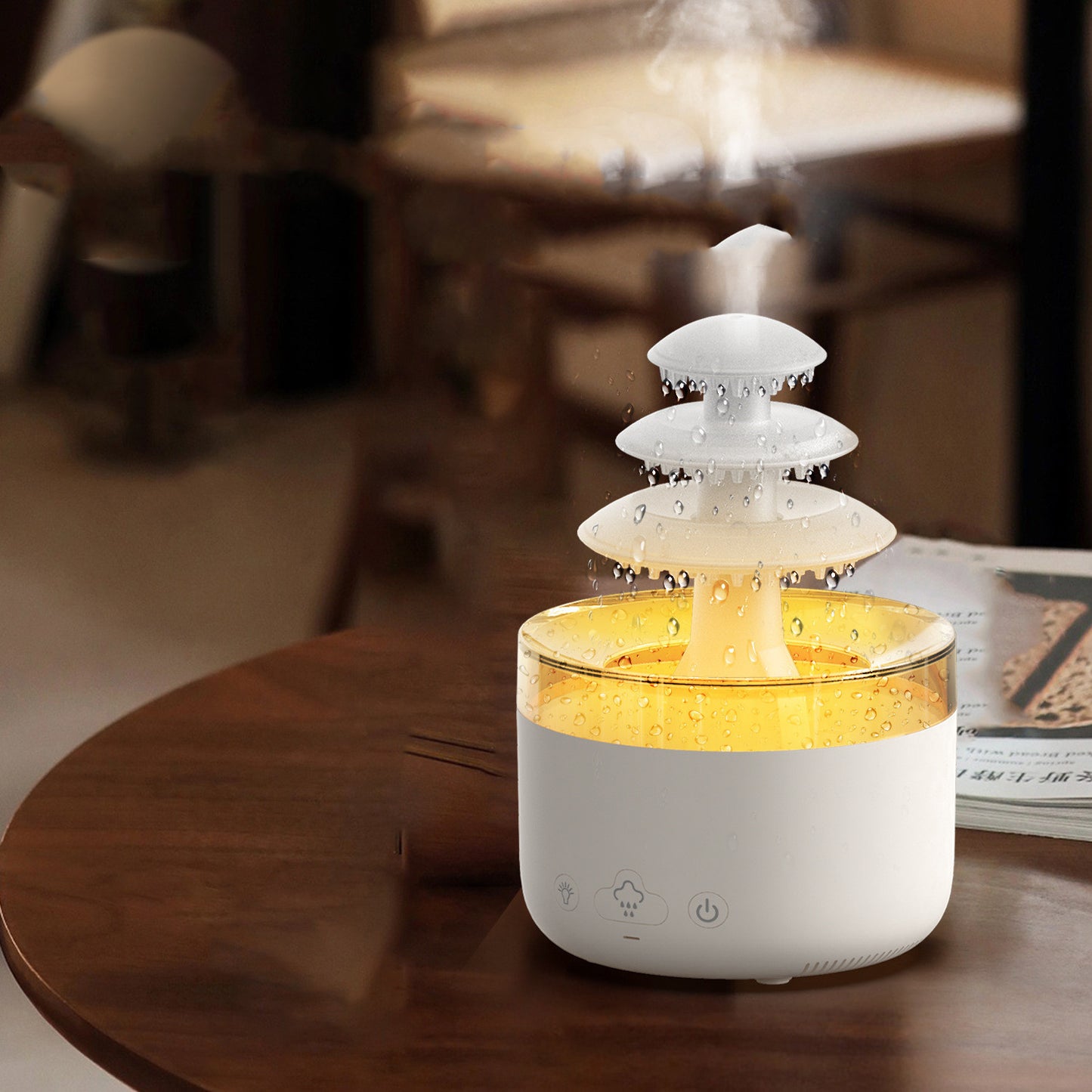 Cloud Rain Air Humidifier || Essential Oil Aromatherapy Diffuser