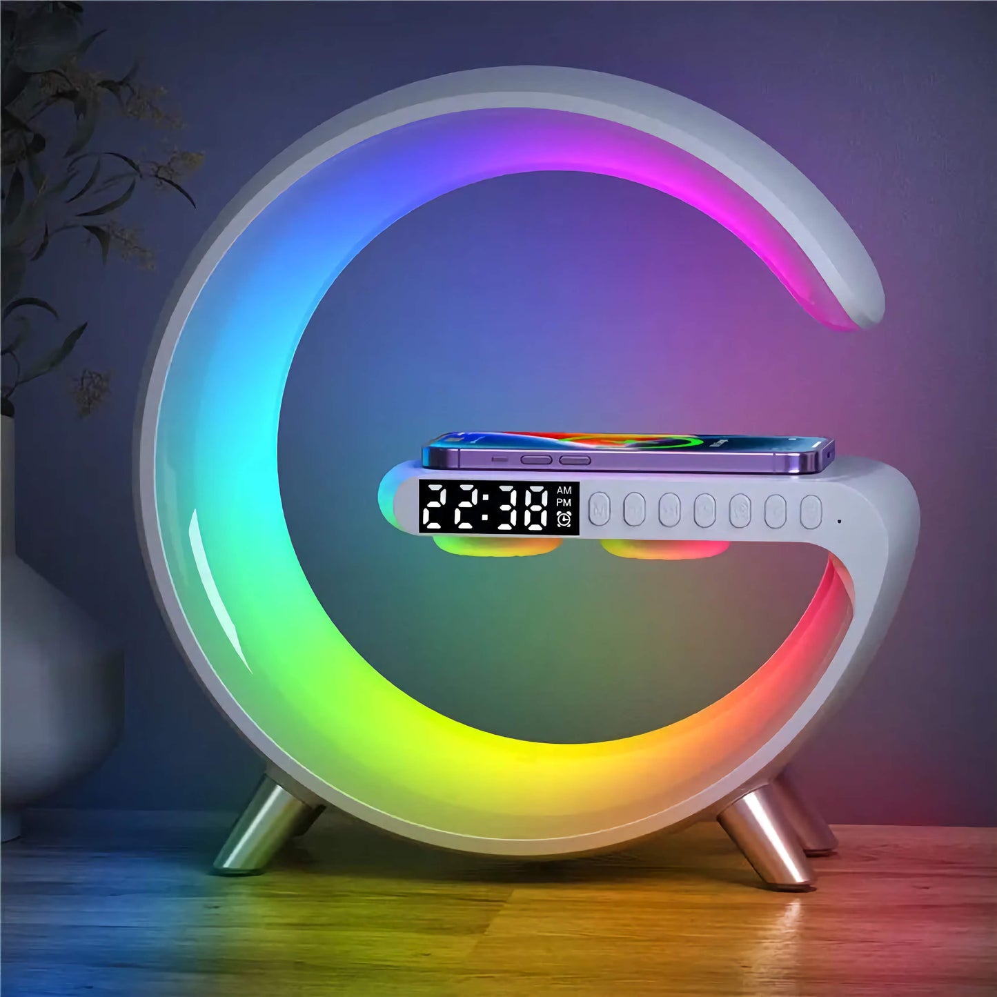 Night Light || Wireless Charger || Bluetooth Speaker || D1